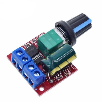 China DC Motor Governor PWM Module 90W DC5V-35V Speed ​​Control Switch 5A Motor Speed ​​Switch Function LED Dimming Governor for sale