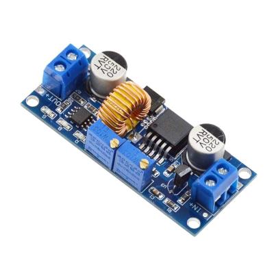 China Step-down power 5A XL4005 XL4015 DC-DC Step Down Adjustable Power Supply Module Lithium Charger  5A DC adjustable step-down module for sale