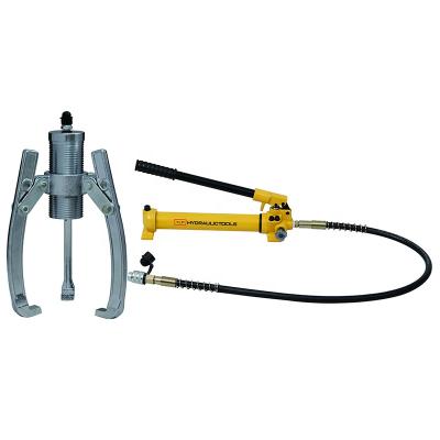 China TLP 5 -20 Ton Chinese Supplier Competitive Price Hydraulic Puller and Hand Pump HHL-5F/10F/20F 3 Set for sale