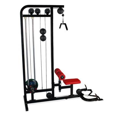 China Commercial Use Use Pin Load Lat Pulldown Seated High Pull Low Row Machine for sale