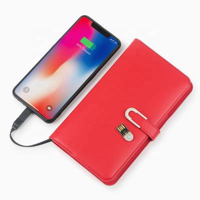 China With 2021 OEM USB drive power bank business powerbank custom smart portable purse gift instant wallet holder for sale