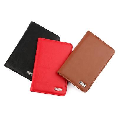 China Fashion Custom Leather Passport Holder With 5000MAH Power Bank for sale