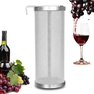 China Brewing Hops Spider 400 Micron Stainless Steel Hop Spider Beer Filter Beer Hops Spider Brewing Mesh Filter Small for sale