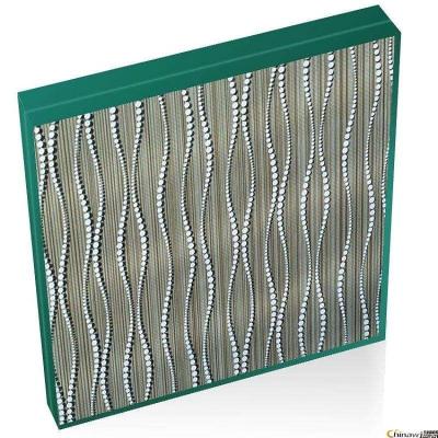 China Fiberglass Mesh Decorated Wall Decorated Antique Brass Decorative Brass Mesh Mesh Glass Laminate Mesh for sale