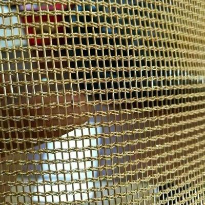 China Brass Laminate Glass Mesh Metal Mesh For Laminated Glass Tempered Wire Mesh Metal Laminated Glass Metal Mesh Laminated Tempered Glass for sale