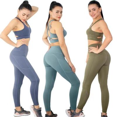 China Wholesale Price 2022 New Arrivals Solid Color Breathable Butt Lift Comfortable Workout Breathable Fitness Yoga Pants for sale