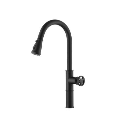 China China Factory Modern Service Kitchen Industry Custom Faucet Pull Out Kitchen Faucet for sale