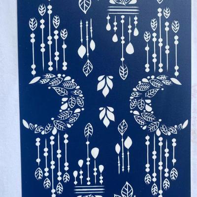 China Hot Sales Temporary Sticker Market Jewelry Wedding Decorating White Lace Henna Stencil Tattoo Swan Heart Sticker for sale