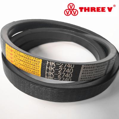 China THREEV Combine Rubber V-Belt For Corn Harvester S.M. HI HK HJ HB for sale