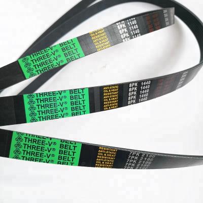 China CR Automobile Rubber High Quality Fan Belt Belt PK Ribbed Belt for sale