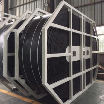 China ROPE CONVEYOR BELT ST650~ST5600 STEEL RUBBER STEEL Wire Rope Reinforced Conveyor Belt for sale