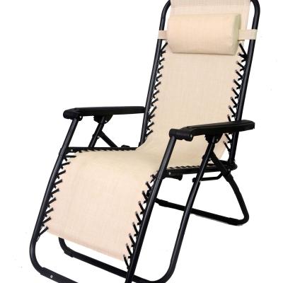 中国 Modern Outdoor Relax Lounge Chair Leisure Foldable Sunbathing Beach Chair 販売のため