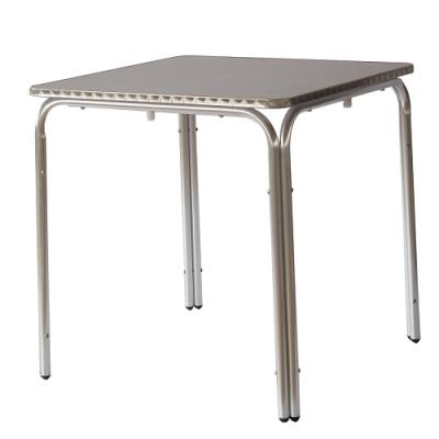 China Popular Modern Aluminum Outdoor bar table Patio Garden Bar Table for sale