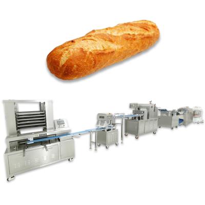 China Automatic Large Capacity French Bread Making Machine Arabic Bread Toast Bread Machine for sale