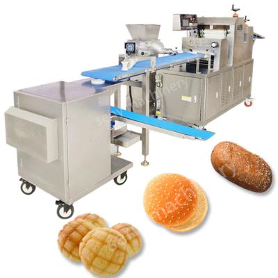 China Hotels Automatic Round Bun Burger Bun Maker Machine Hamburger Making Machine for sale