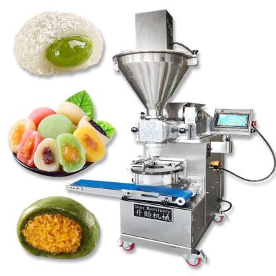 China Hotels Automatic Soft Stuffed Mochi Ice Cream Maker Mochi Filling Machine for sale