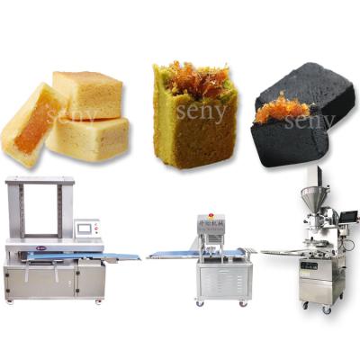 China Automatic Hotels Snacks Machine Pineapple Cake Production Line Pineapple Pastry Making Machine for sale