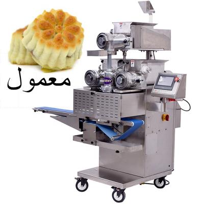 China Full Automatic High Quality Mochi 220v Maamoul Moon Cake Maamoul Biscuit Cookie Making Machine Maker Forming Machine for sale