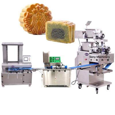 China Pineapple Cake Pie/Pineapple/Pineapple Bun Maker Supplier Moon Cake Production Line Mooncake Making Machine for sale