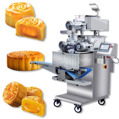 China Automatic Lava Mooncake Machine Mooncake Maamoul Biscuit Three-Layer Moon Cake Production Machine for sale