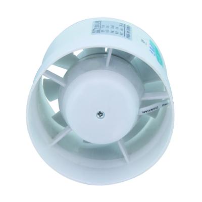 China Exhaust ventilation hotel building material stores pipe silent exhaust fan plastic axial fan China built-in fan for sale