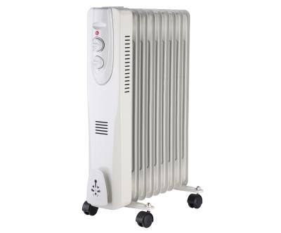 China Hot Sale 500W~2500W Hotel Room Electric Heater Home Oil Heater Oil Filled Radiator for sale