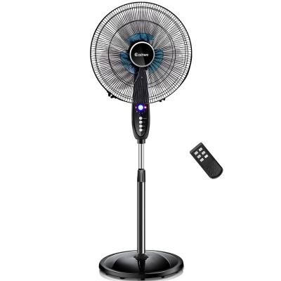 China Hot Sale 220V Home Appliance Standing Fan 1200 RPM 16 Inch Electric Rack Fan for sale