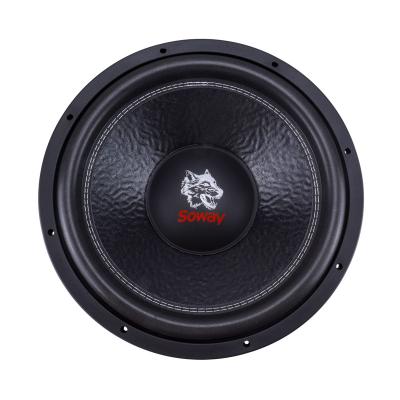 China Factory Wholesale Foam Edge High Performance Car Audio 15 Inch RMS 3000W Car Subwoofer for sale