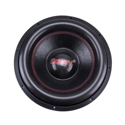 China Bubble Edge 15 Inch RMS 2500W Car Subwoofer Best For Car With Amplifier 88DB Power 5000W Car Audio Subwoofer for sale