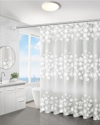 China Sustainable Wholesale Custom Waterproof And Mold Proof Bath Curtain for sale