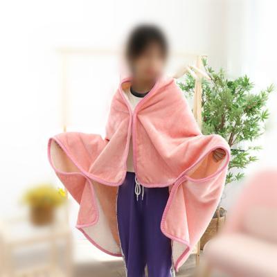 China 2020 Polyester Amazon Top Selling Women's Flannel Shawl Blanket for sale