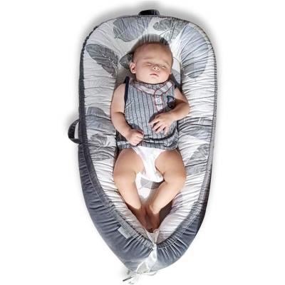 China Portable 100% Cotton Breathable Foldable Portable Baby Sofa for sale