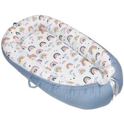 China Modern Portable Washable Baby Nest Hutch Baby Sofa Soft Cotton Travel Bed For Infant for sale