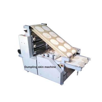 China Multifunctional Wonton Spring Roll Samosa Machine Dumpling Skin Maker Dumpling Skin Maker Wonton Dough Roller Pizza Molding Machine for sale