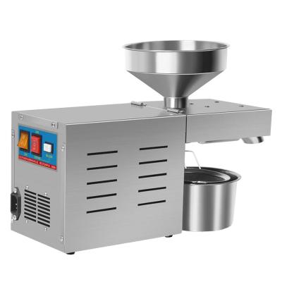 China Edible Oil Production Household Oil Press Machine Automatic Cold Peanut Flax Seed Walnut Oil Presser Extractor for sale