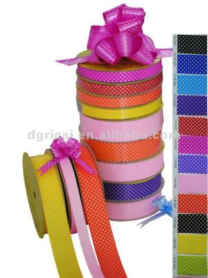 China Floral Plastic Ribbon Roll , Gift Wrapping Tape for sale