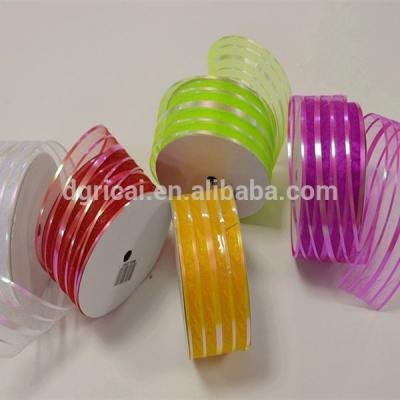 China 2018 Eco-friendly Fashionable Chiffon Ribbon For Wrapping for sale