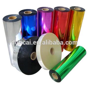 China Moisture Proof Colored Metallized PET Plastic Sheet for sale