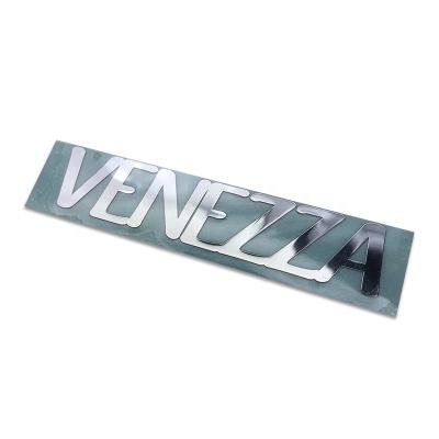 China Waterproof Custom Mirror Stainless Steel Nameplate Metal Nickel Silver Etching Stickers Label for sale