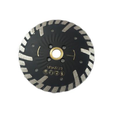 China Granite 5 Inch 125mm Hard Diamond Small Cutting Granite Saw Blade With Flange Holes for sale