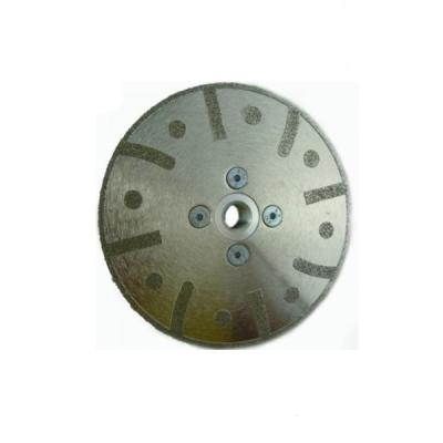 China Side Plated Glass Diamond Cutting and Grinding Saw Blade for sale