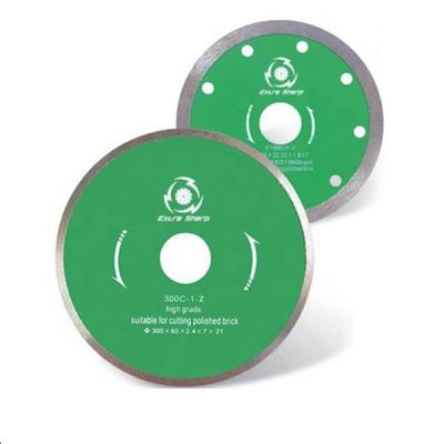 China Green Color Diamond Stone Grinding And Polishing Concrete Cutting Blades for sale