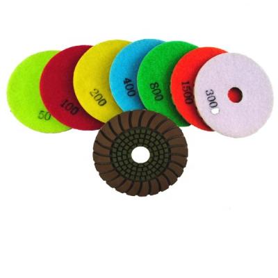 China Quick Delivery Resin Diamond Polishing Pad For Floor for sale