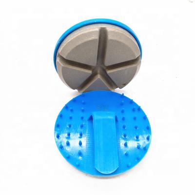 China 3Inch Cement Resin Bond Wet Polishing Pads for Ride-on and Walk-Behind Power Trowel and Swing Machine for sale