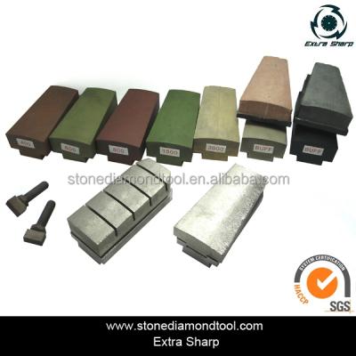 China Diamond Abrasive Grinding and Polishing Blocks for Granite 135MM for sale