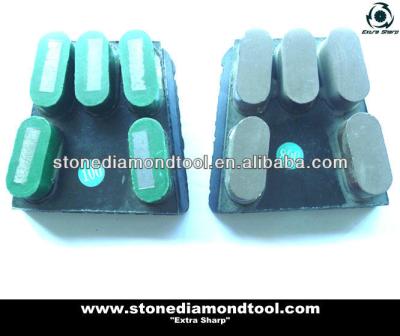 China Aggressive Grinding With Long Life Resin Bond Grinding Block / Diamond Frankfort Brick for sale