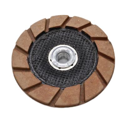 China 5 Inch Ceramic Concrete Floor Edge Cup Grinding Polishing Bond Wheel for sale