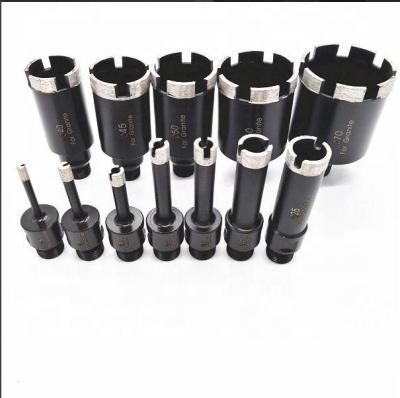 China Diamond Drill Bits Soaked Smooth And Fast Drilling Granite Drill Bits for sale