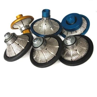 China Precise Profiling With Long Lifespan Portable Diamond Grinding Wheel Diamond Router Bit For Stone Profiling for sale