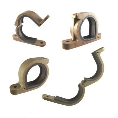 China Glass Clamp Guangdong Factory Customized Stainless Steel Spring Pipe Clamps All Kinds Of Metal Pipe Clamps for sale